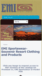Mobile Screenshot of emisportswear.com